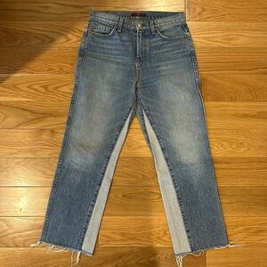 7 for all Mankind Mid-Rise Cut-off Jeans